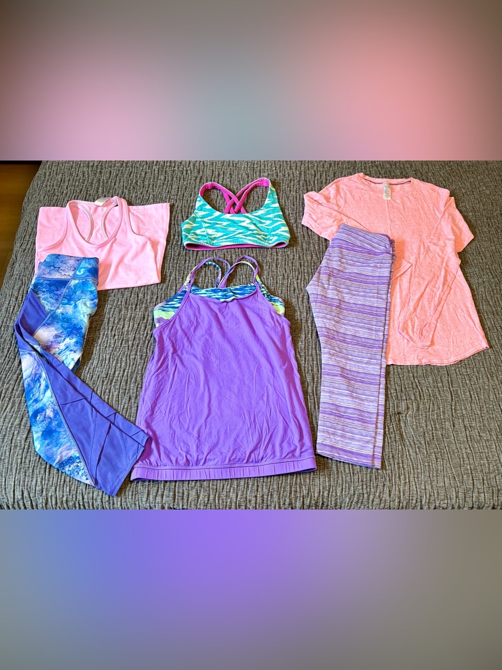 Ivivva by Lululemon Girls activewear Bundle. Sz 12
